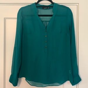 Green blouse